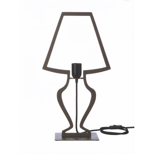 Silhouette design table lamp large