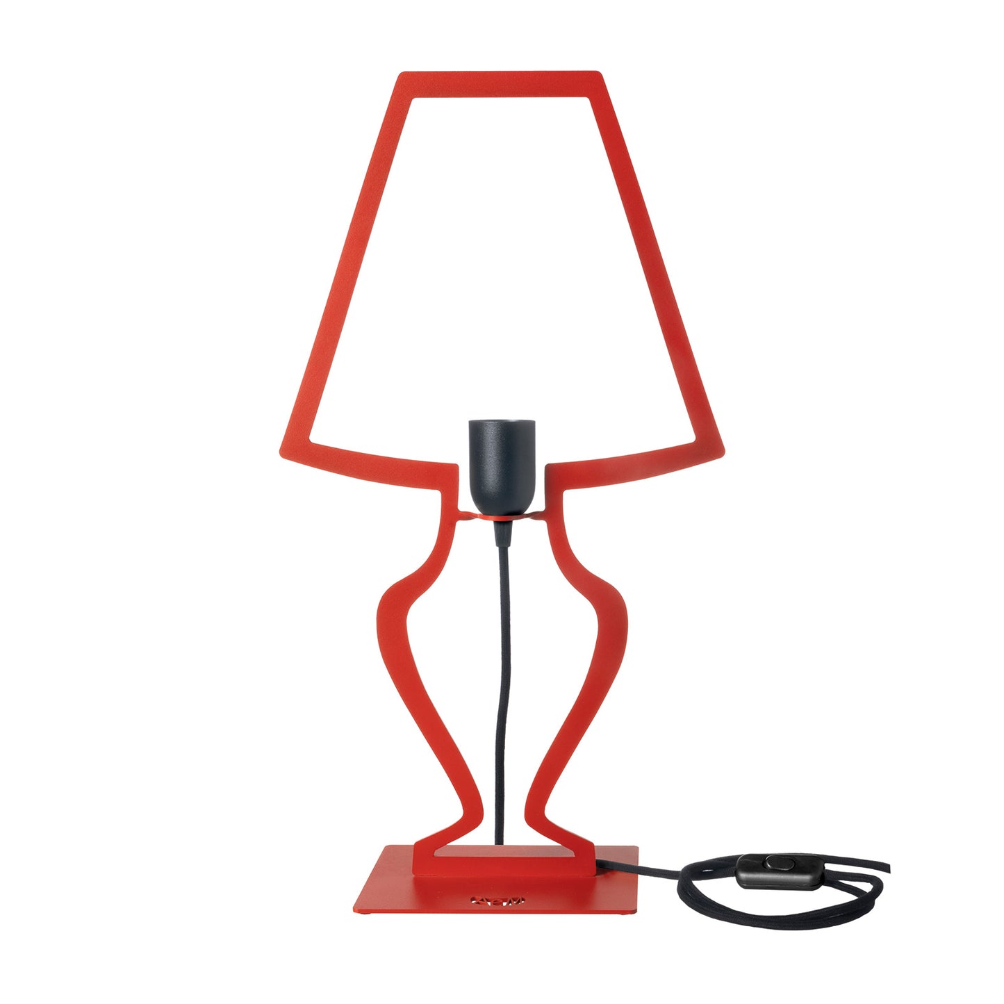 Silhouette design table lamp large