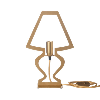 Silhouette design table lamp small