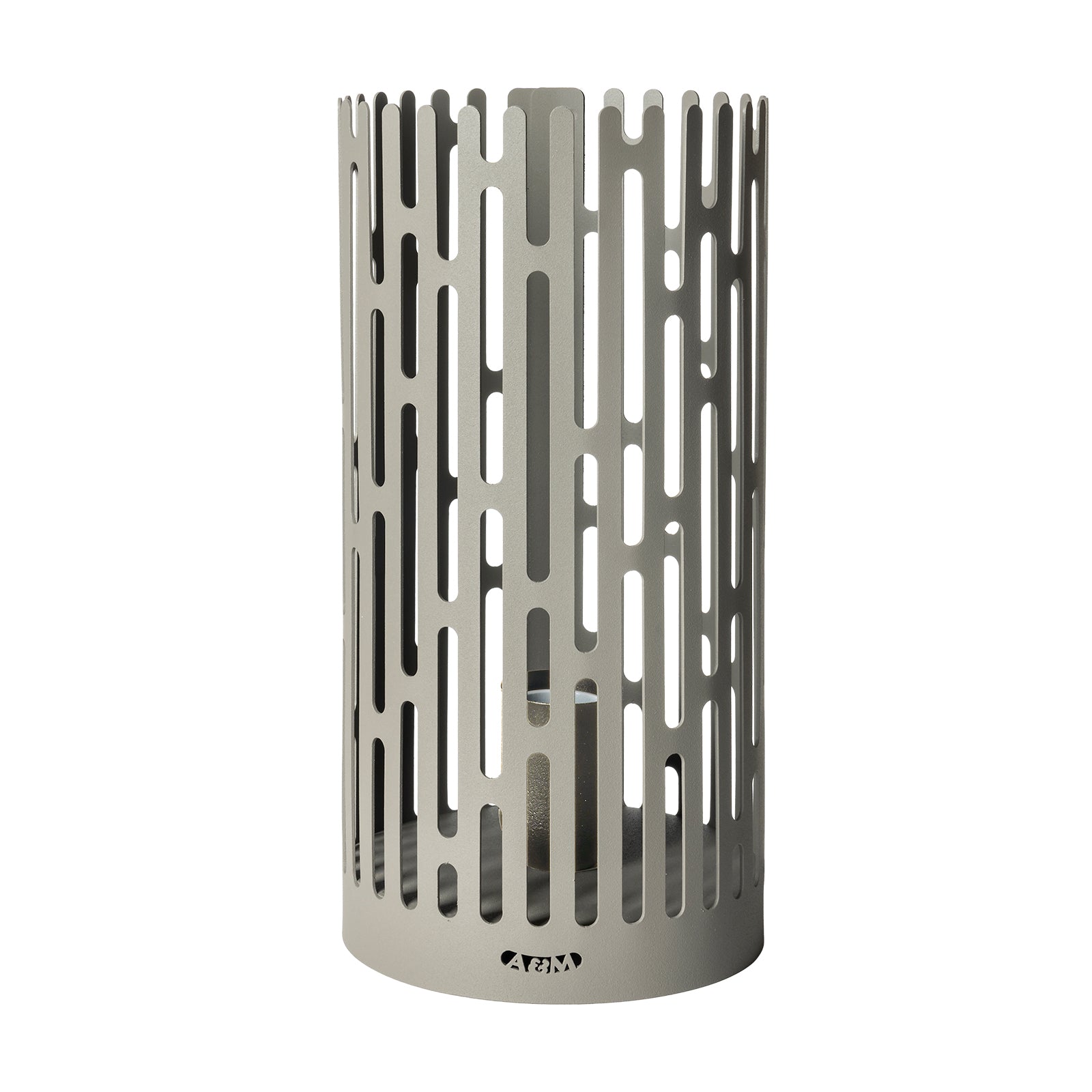 Vista frontale lampada fango da tavolo Kamalea di Arti&Mestieri