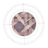 Design wall clock Nudo piccolo Intreccio