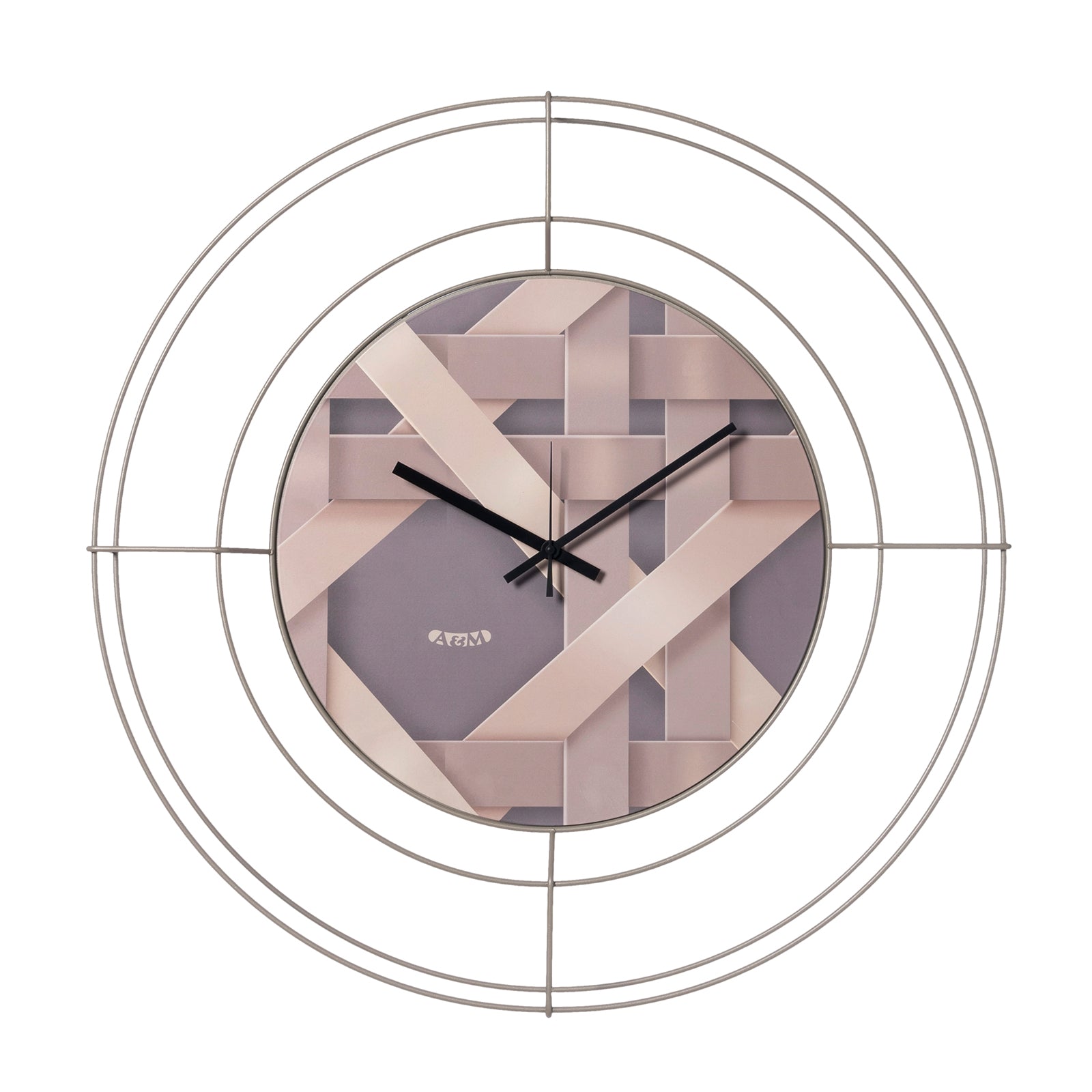 Orologio da parete di design Nudo piccolo Intreccio
