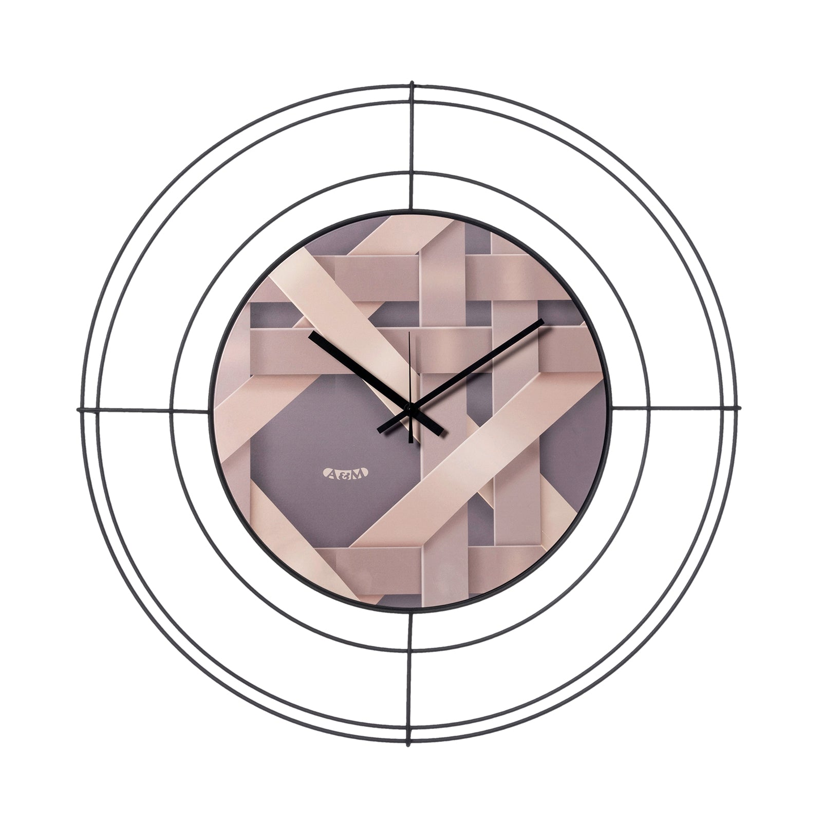 Orologio da parete di design Nudo piccolo Intreccio