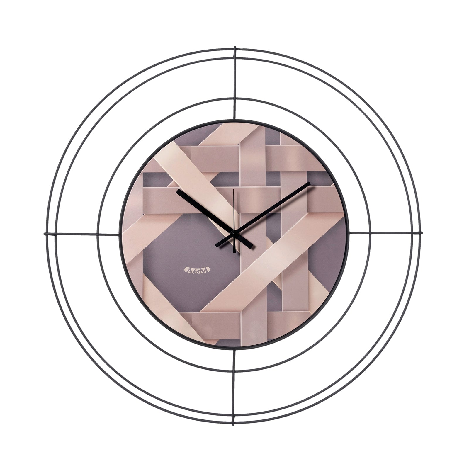 Design wall clock Nudo piccolo Intreccio