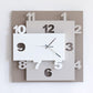 Modern wall clock Ziggurat