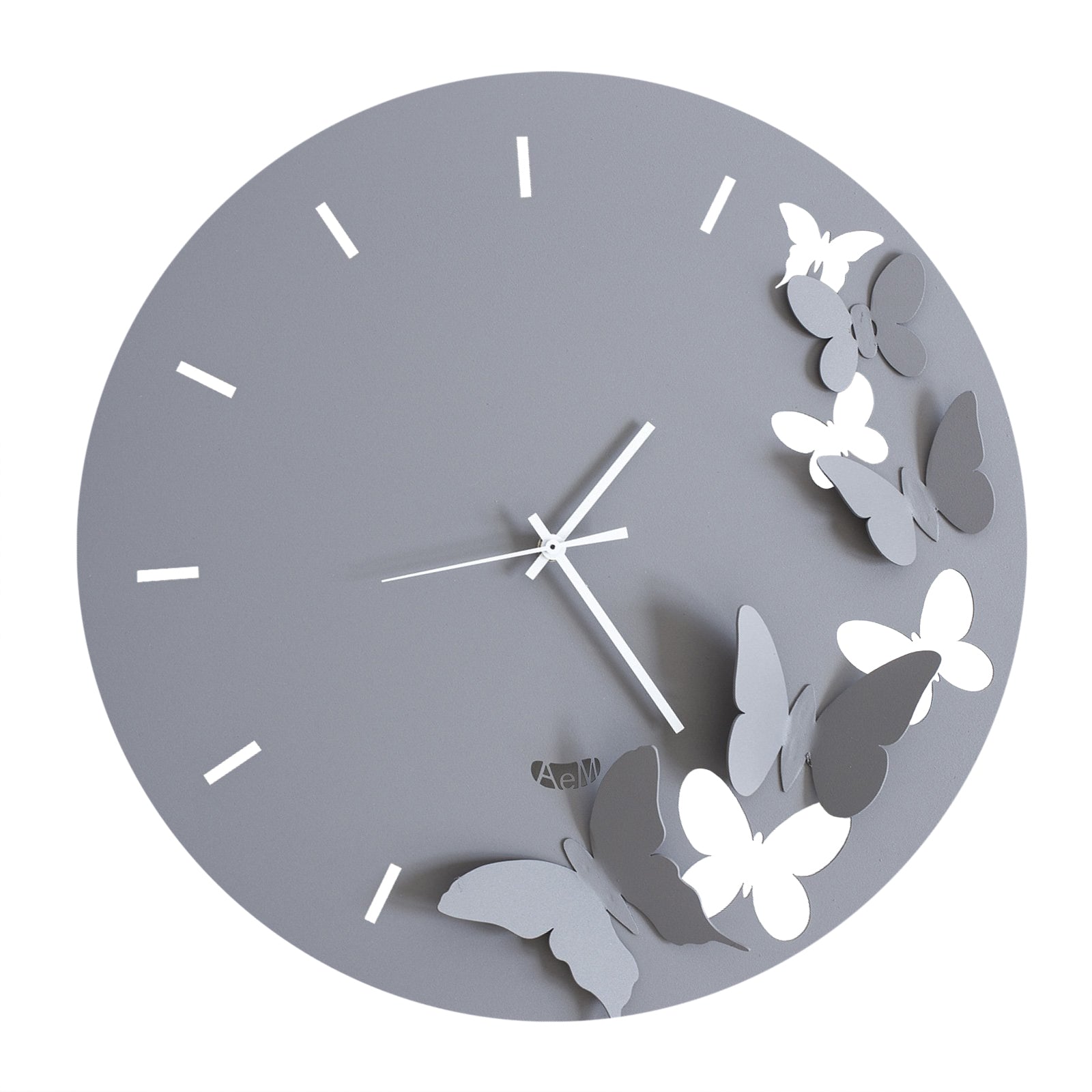 Design wall clock Butterfly Spring