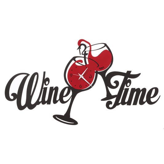 Orologio da parete particolare Wine Time