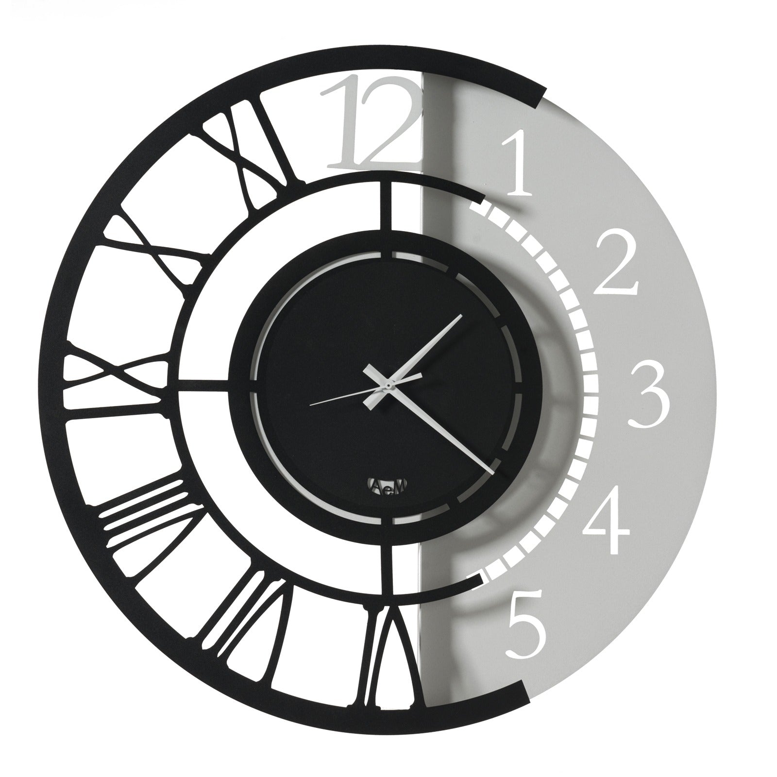Unique Full Metal Jack wall clock large