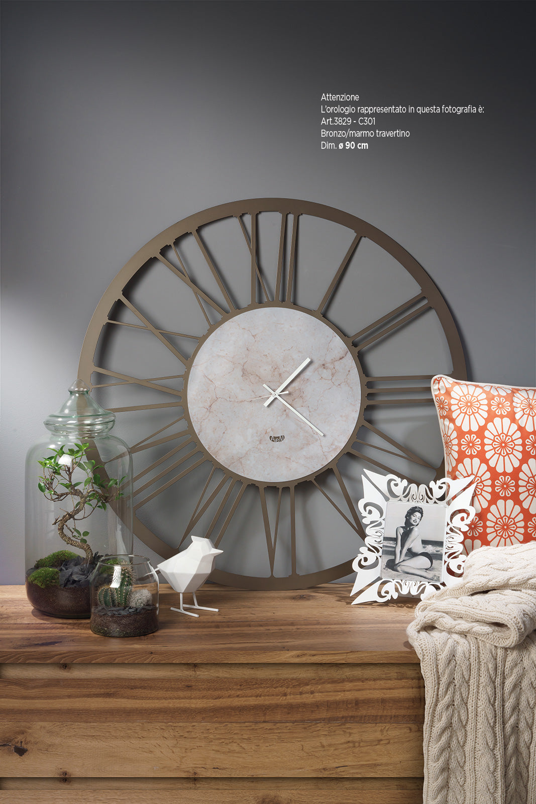 Design wall clock Big 140 Arti e Mestieri