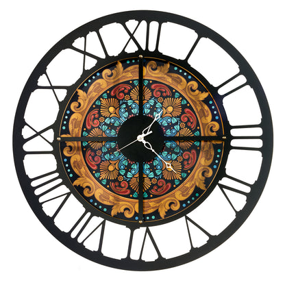 Design wall clock Maiolica