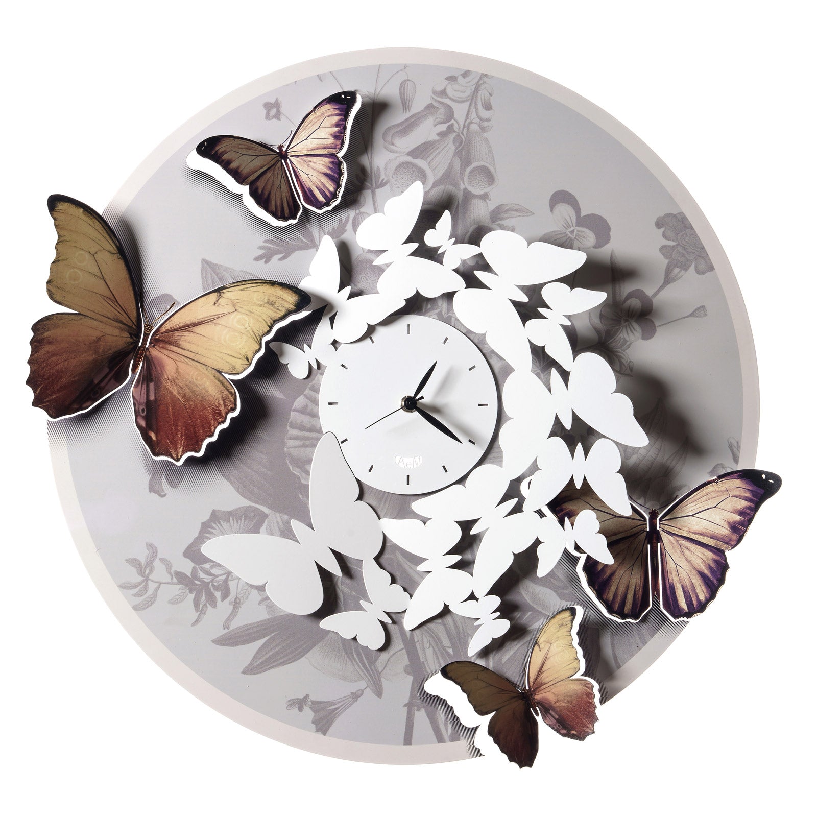 Design wall clock Mariposa