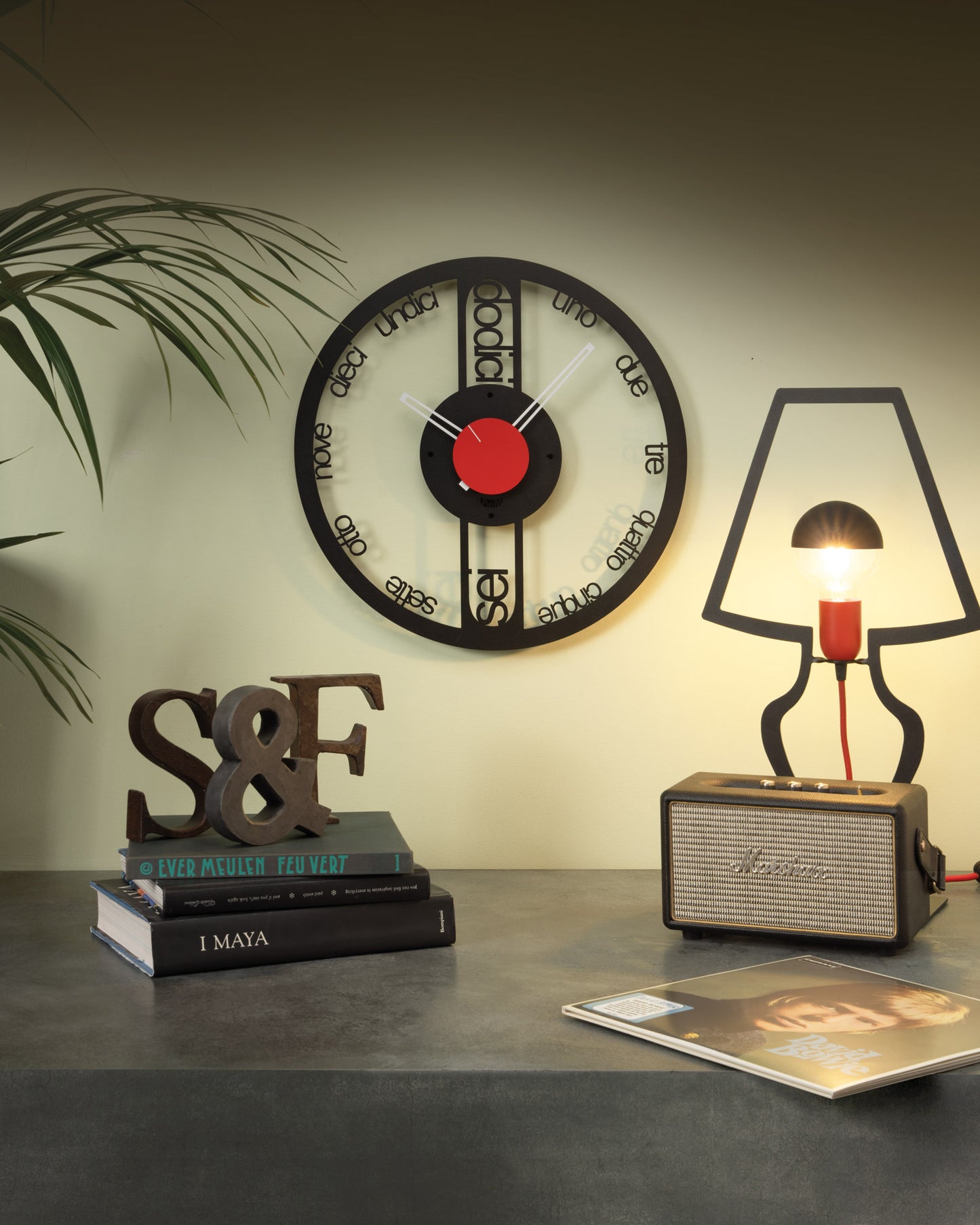 Modern wall clock Small Circle