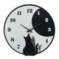 Horloge murale chat Moon Whiskers