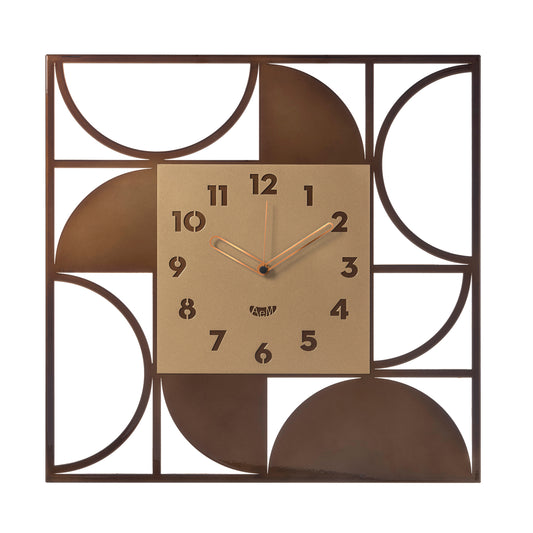 Glam design wall clock