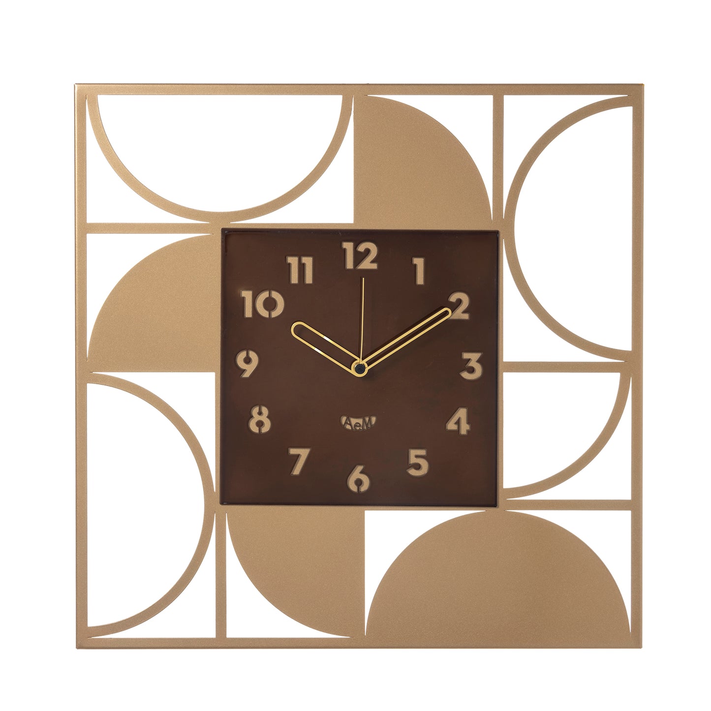 Glam design wall clock