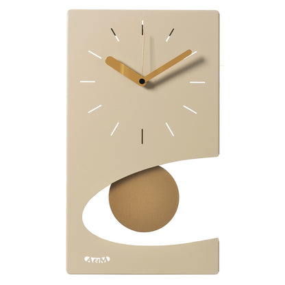 Orologio da parete di design moderno Eclipse pendolo