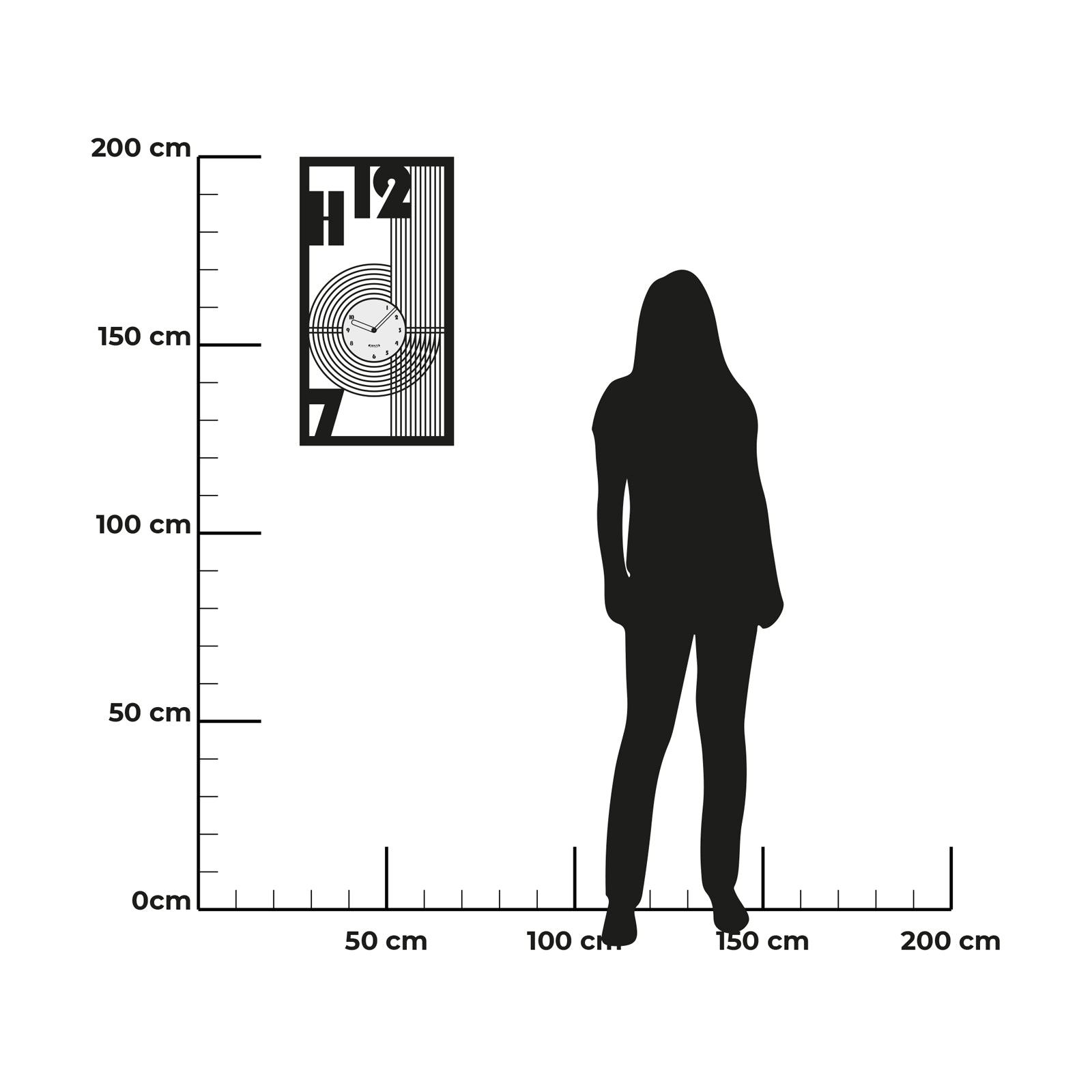 Orologio classico Gropius