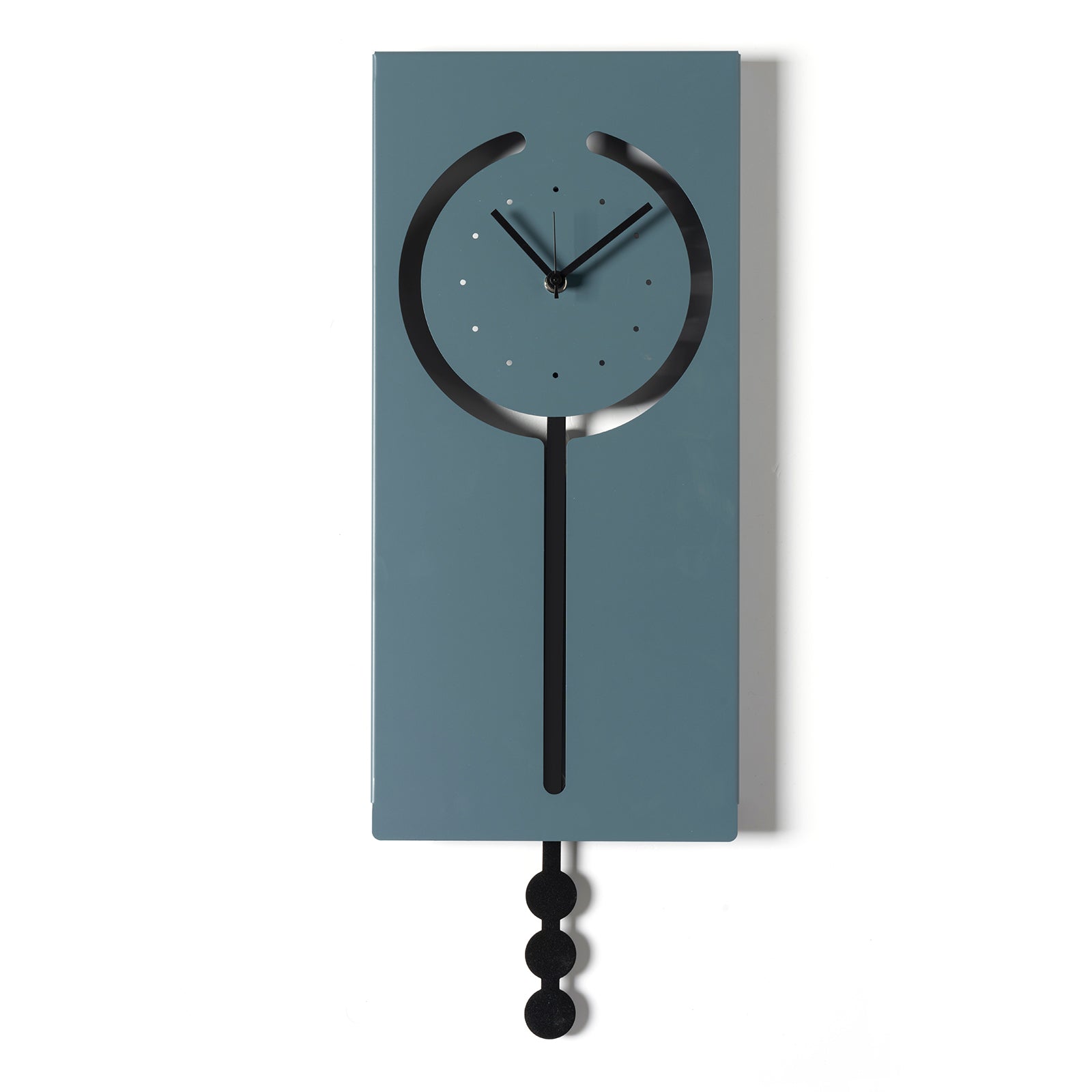 Orologio a pendolo Omega petrolio/nero vista frontale