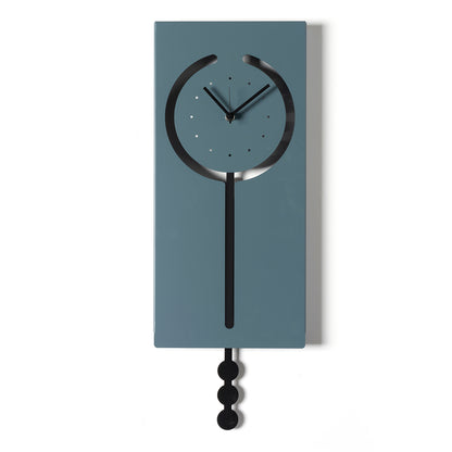 Orologio a pendolo Omega petrolio/nero vista frontale