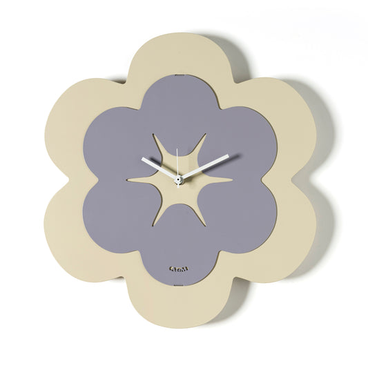 Florindo flower-shaped clock