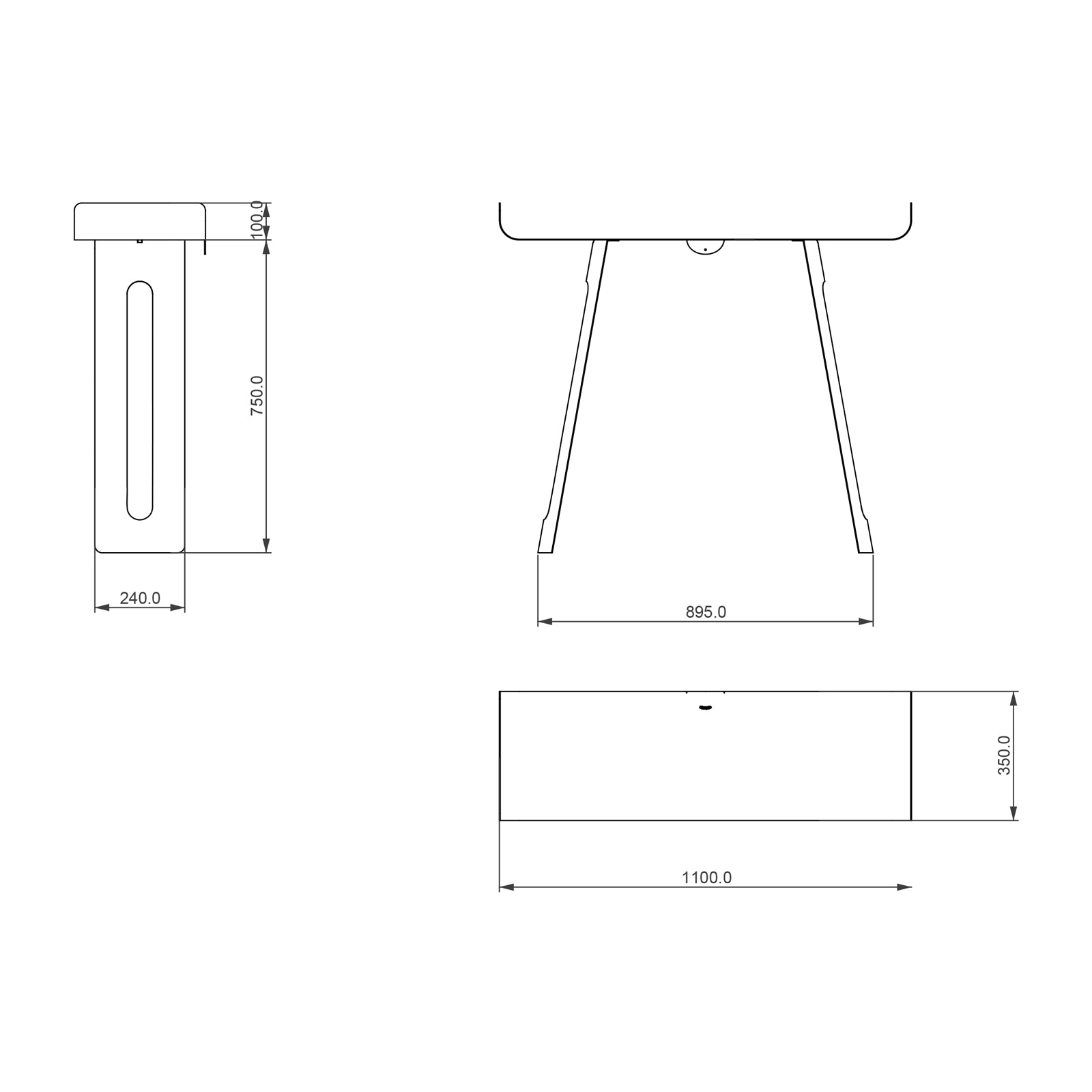 Modern hallway console table Tibet