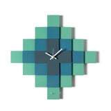 Mosaico geometric design clock