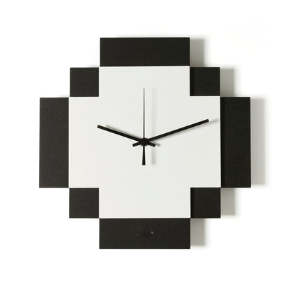 Tetris geometric design clock