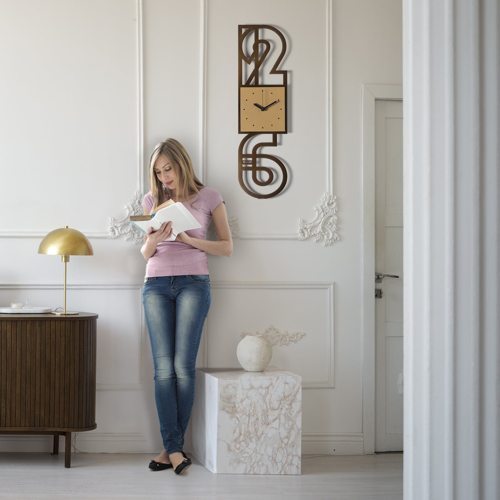 Neville design wall clock