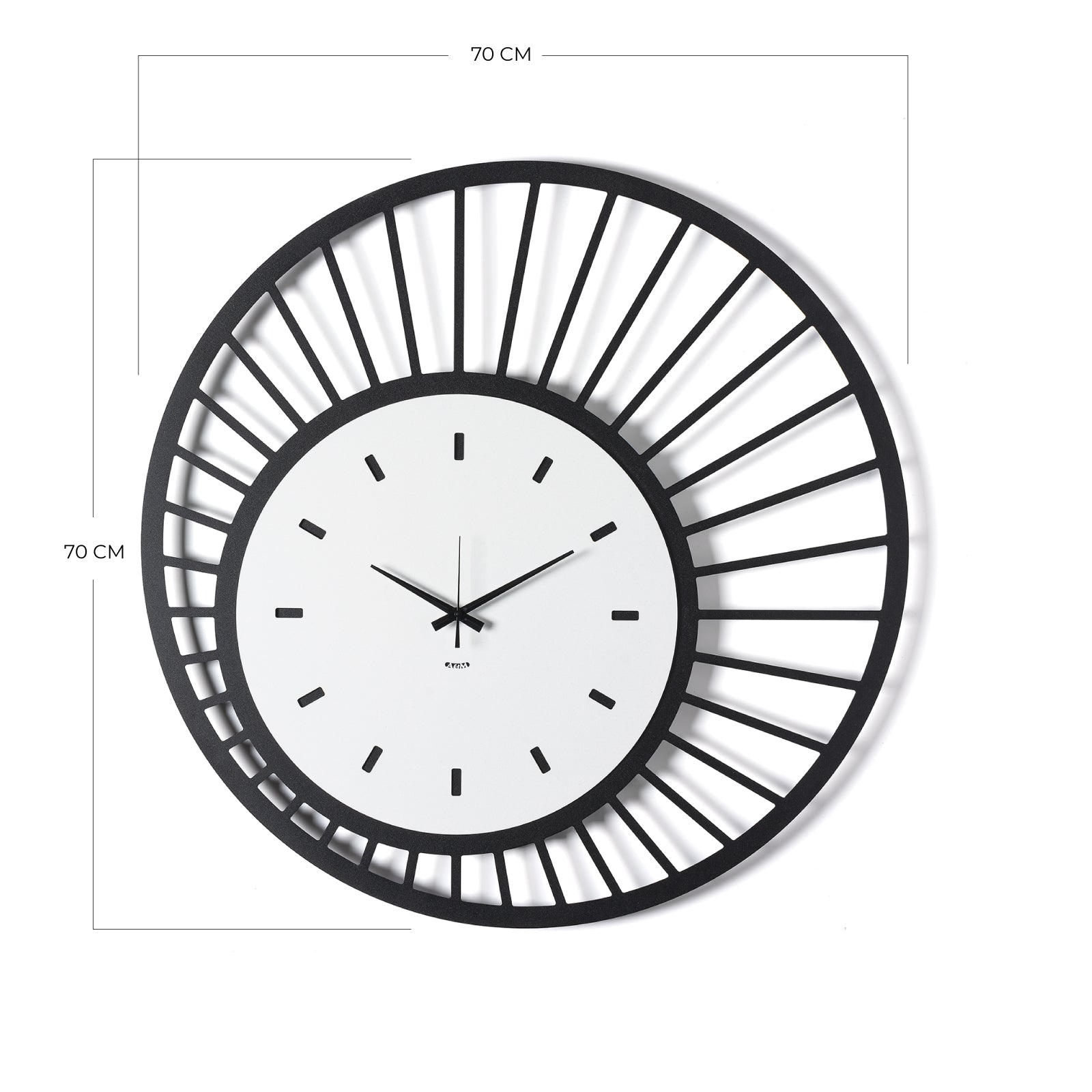 Orologio da parete di design Ray  dimensioni