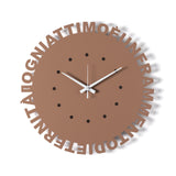 Wordshow minimal wall clock