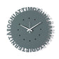Orologio da parete minimal Wordshow