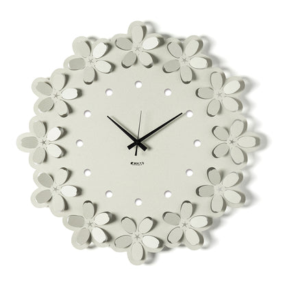 Vista frontale Orologio Ume color avorio