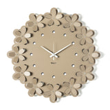 Vista frontale Orologio Ume color beige