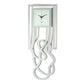 Orologio da parete verticale Magma bianco marmo Arti&Mestieri, vista frontale