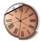 Vista frontale dell'orologio Kintsugi di Arti&Mestieri ispirato alla tecnica giapponese, vetro Crystal Luxe rosa serigrafato