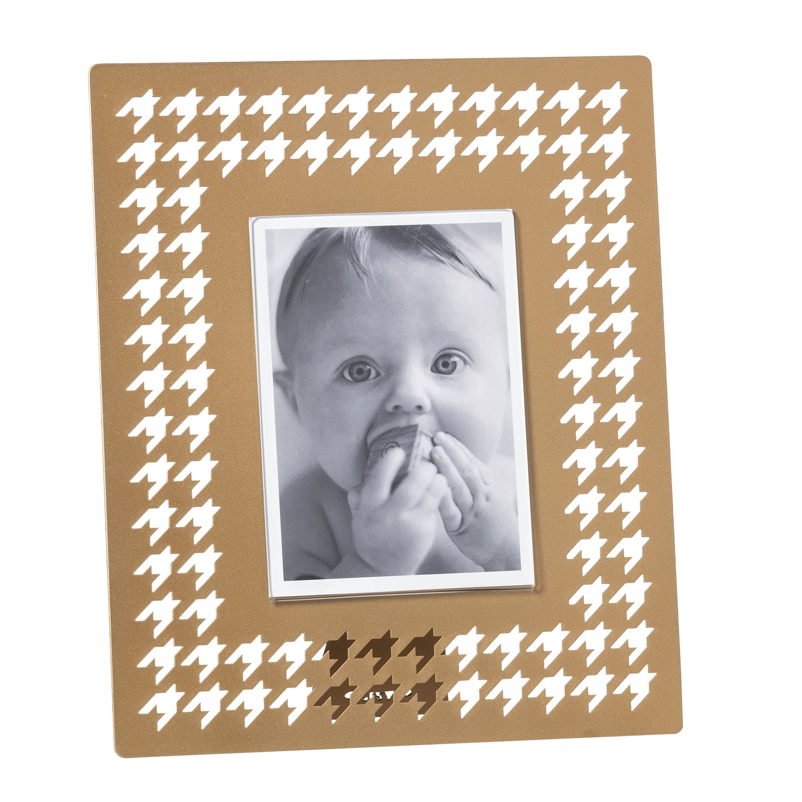 Design photo frame Pied de Poule large