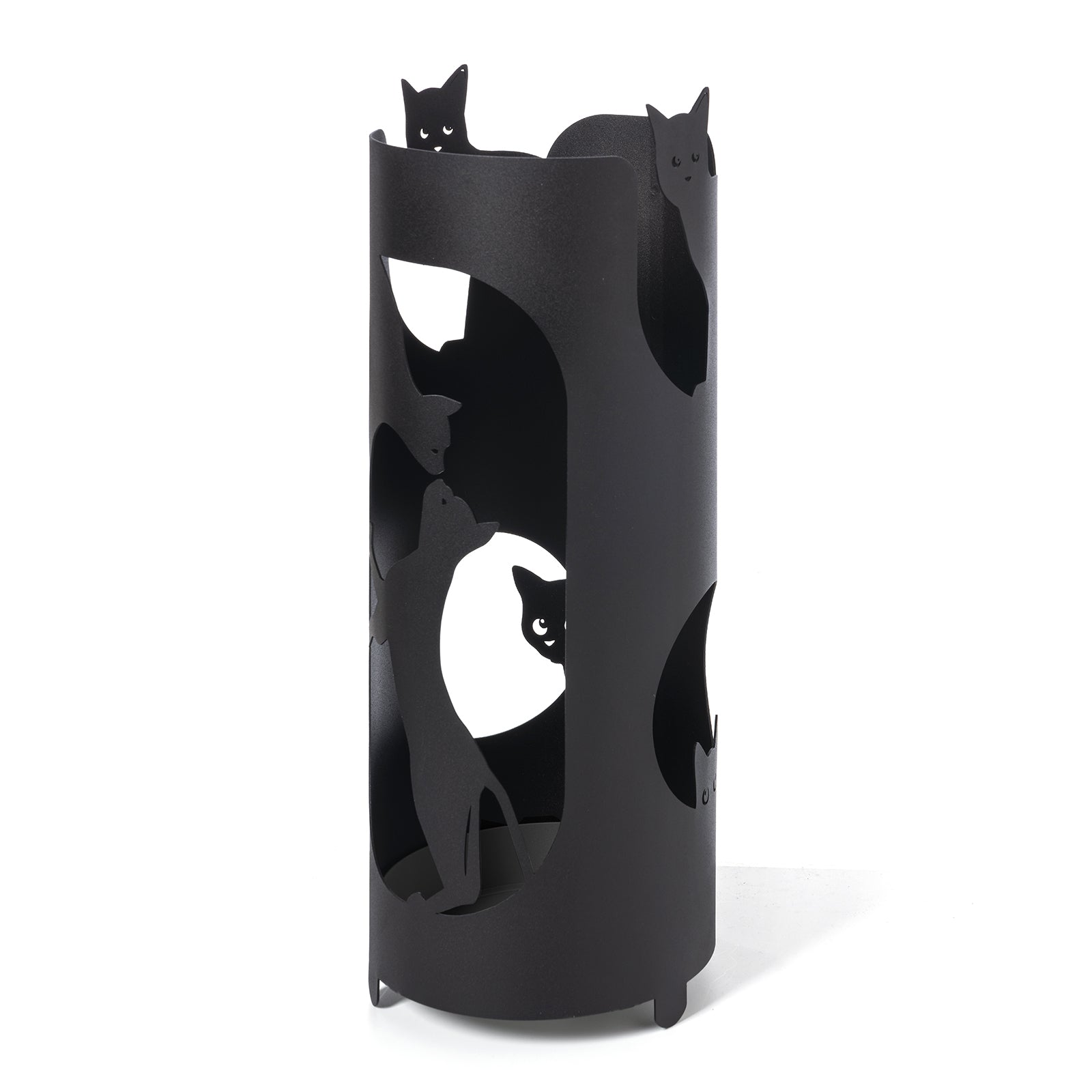 Portaombrelli con tema gatti Silvestro di colore nero