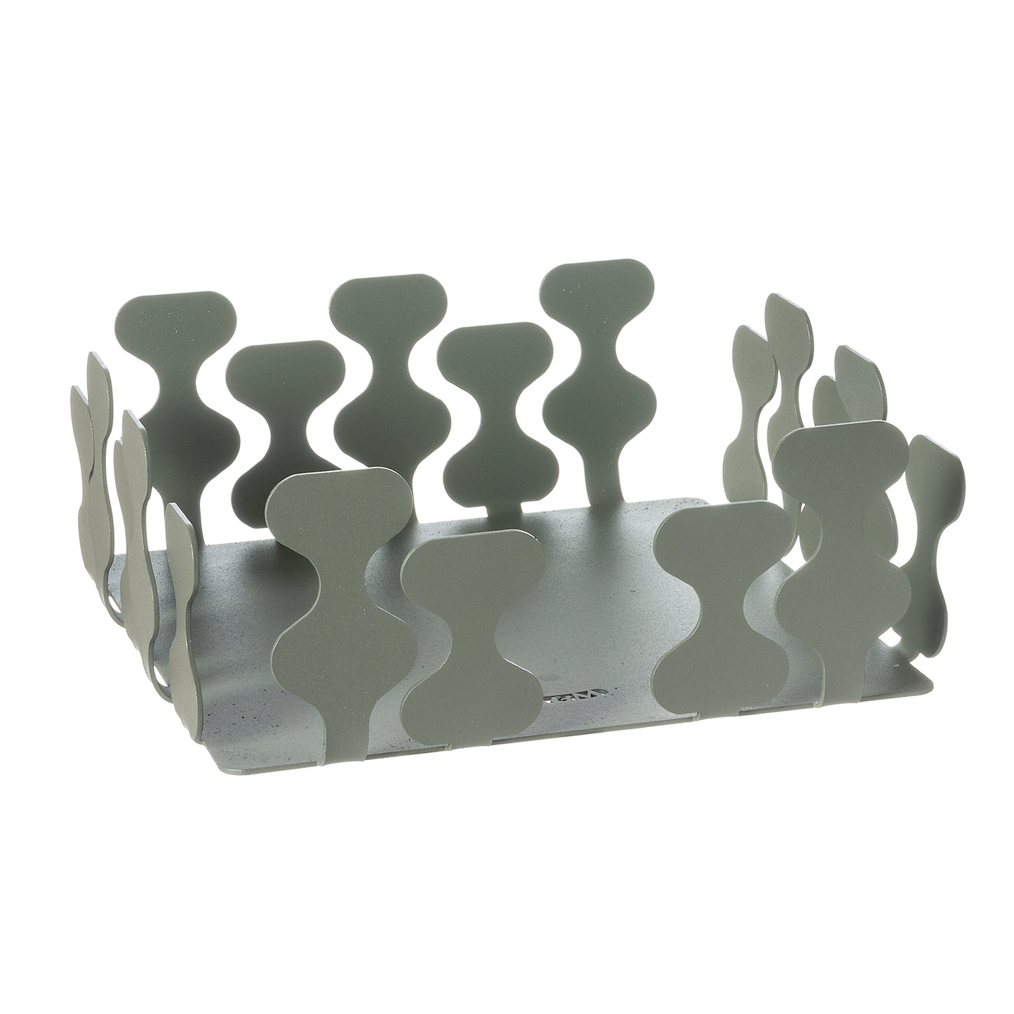 Porta tovaglioli Nori giada Arti&Mestieri vuoto, vista tre quarti