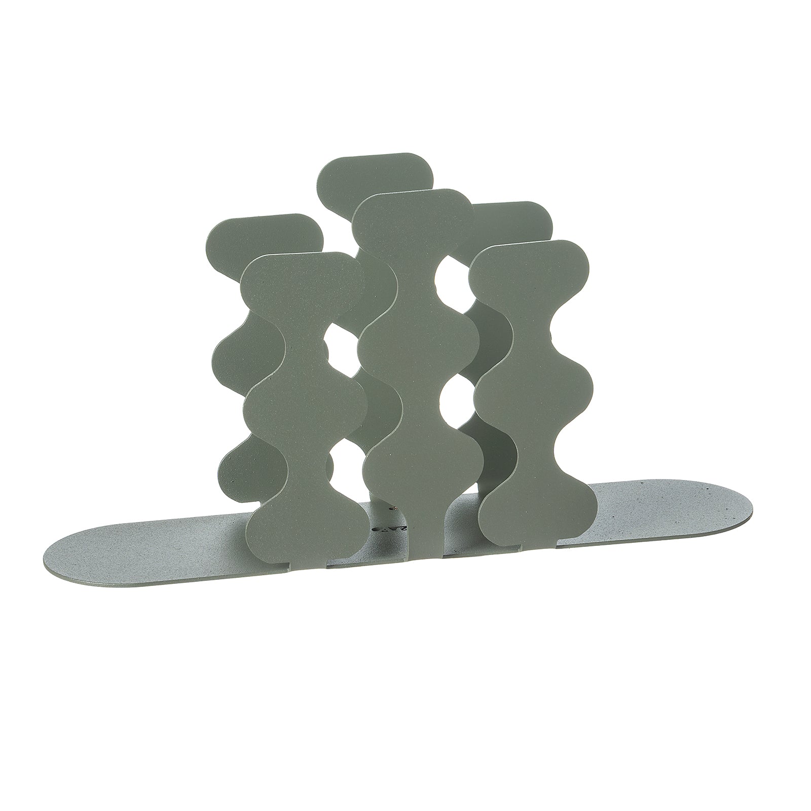 Porta tovaglioli Nori alto giada Arti&Mestieri vuoto, vista tre quarti