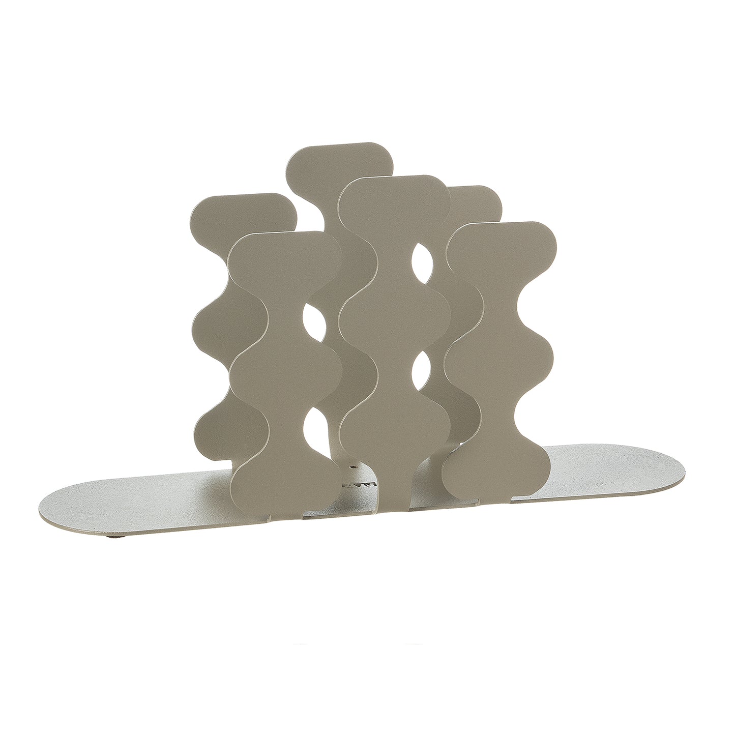 Porta tovaglioli Nori alto sabbia Arti&Mestieri vuoto, vista tre quarti