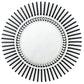 Modern Narcissus ray wall mirror