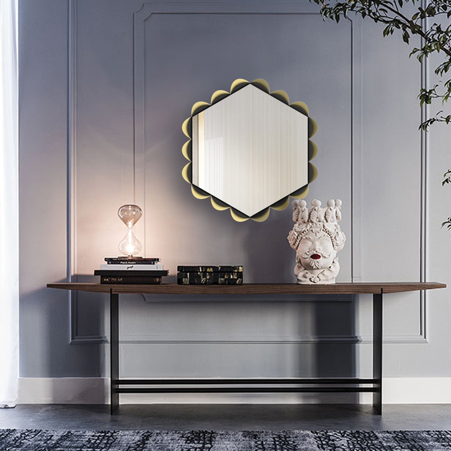 Merletto decorative mirror