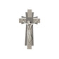 Small sacred iron art wall crucifix