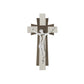 Small sacred iron art wall crucifix