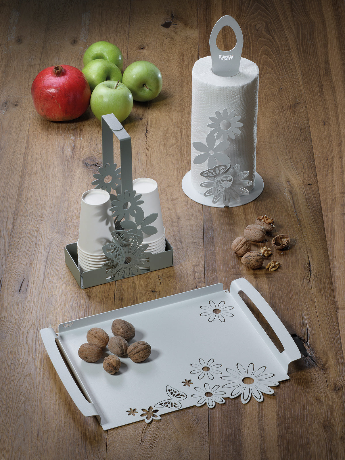 Kitchen roll holder Daisies