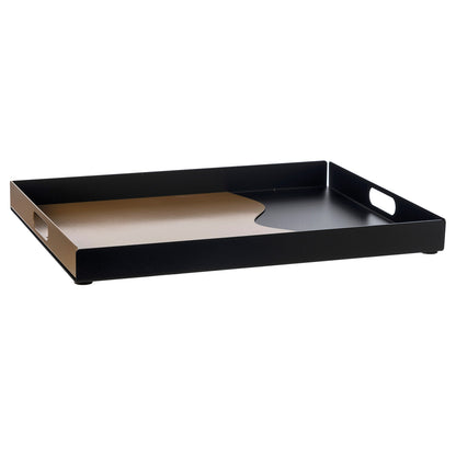 Fluid Rectangular Modern Tray