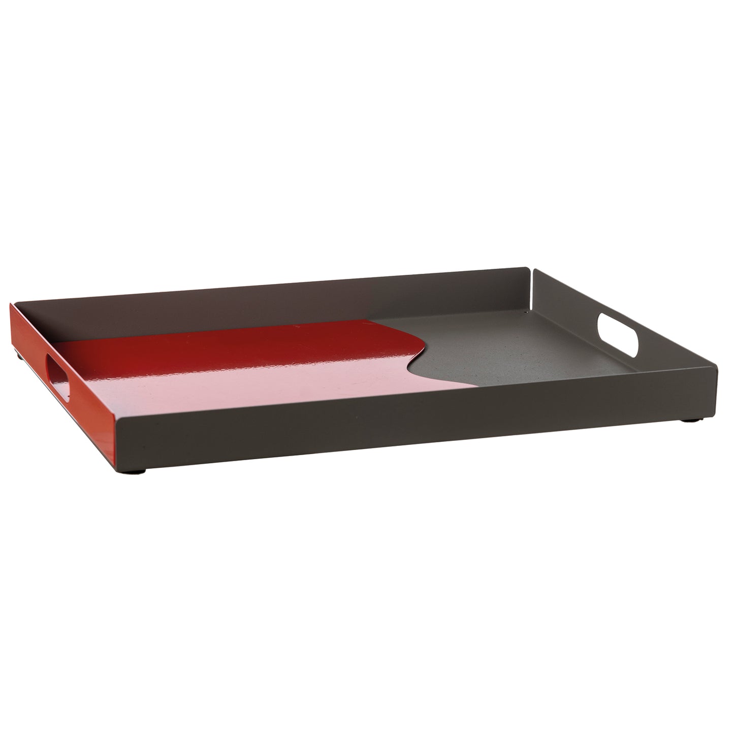 Fluid Rectangular Modern Tray