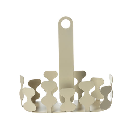 Porta bicchieri da cucina Nori chantilly Arti&Mestieri vuoto, vista tre quarti