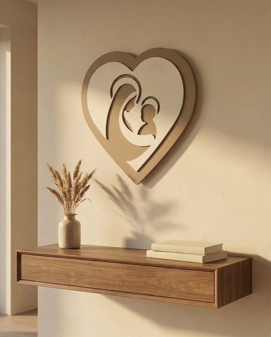 Foto ambientata dell'icona sacra Cuore di Arti  Mestieri.