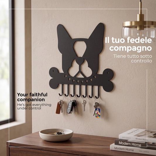 Foto ambientata del porta chiavi Buddy di Arti e Mestieri.